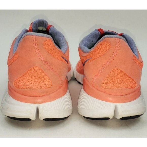 Nike Free 7.0 V2 Orange Low Top Lace Up Running Shoes Womens Size 7.5 - Picture 4 of 7